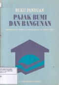 Buku Panduan Pajak Bumi dan Bangunan
