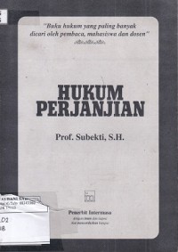 Hukum Perjanjian
