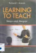 Learning To Teach: Belajar untuk Mengajar (Edisi Ketujuh/Buku Dua)