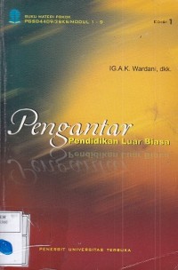Materi Pokok: Pengantar Pendidikan Luar Biasa, 1 - 9; PGSD4409/3 SKS