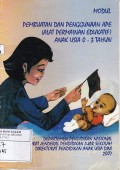 Modul Pembuatan dan Penggunaan APE (Alat Permainan Edukatif) Anak Usia 3 - 6 Tahun