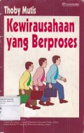 Kewirausahaan Yang Berproses