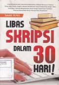 Libas Skripsi Dalam 30 Hari