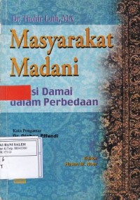 Masyarakat Madani: Solusi Damai dalam Perbedaan