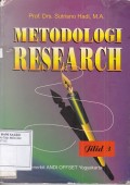Metodologi Reseach: Untuk Penulisan Paper, Skripsi, Thesis dan Disertasi; Jilid 3