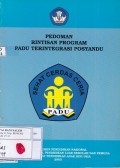 Pedoman Rintisan Program PADU Terintegrasi Posyandu