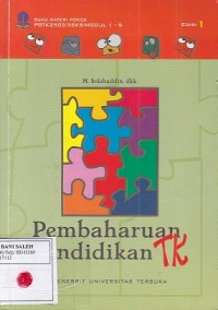 Materi Pokok: Pembaharuan Pendidikan TK: 1 -9