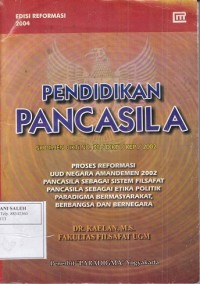 Pendidikan Pancasila, Edisi Reformasi 2004
