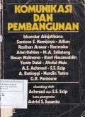 Komunikasi dan Pembangunan
