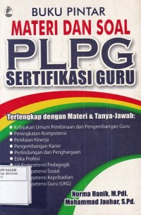 Image of Buku Pintar Materi dan Soal PLPG Sertifikasi Guru
